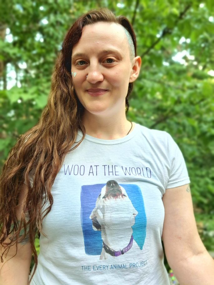 Woo at the World Fitted T-Shirt feat. Powder - Image 2